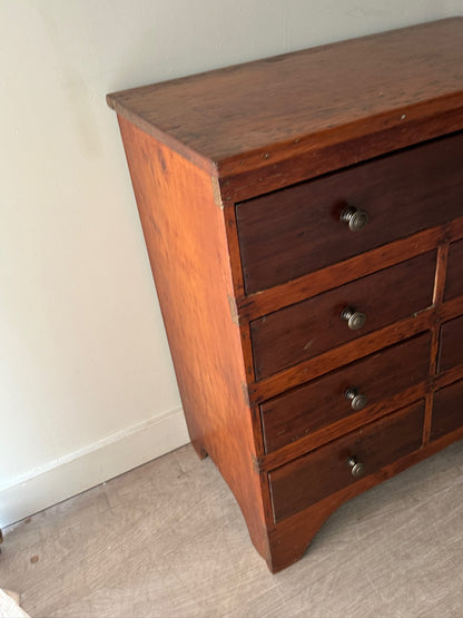 Pine 7 drawer dresser