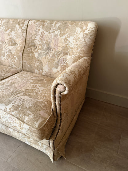 Floral Scandinavian sofa