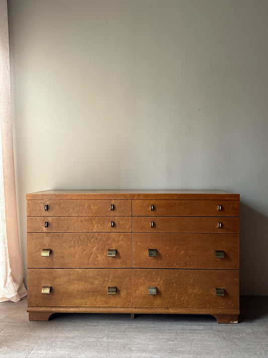 Birds Eye maple dresser