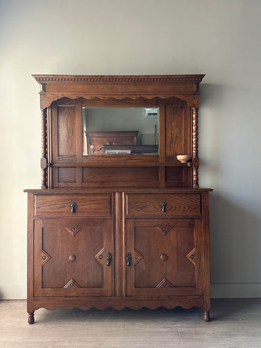 Arts and Crafts oak buffet