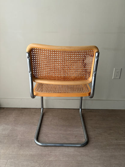 Cesca dining chair (stains)