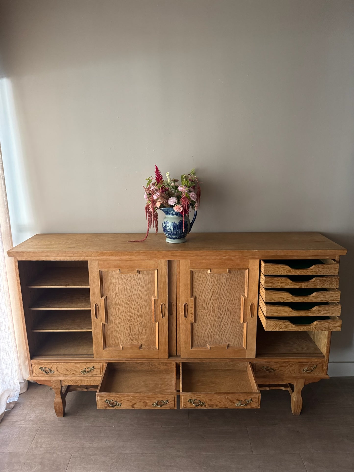 Danish oak sideboard