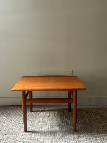Walnut side table