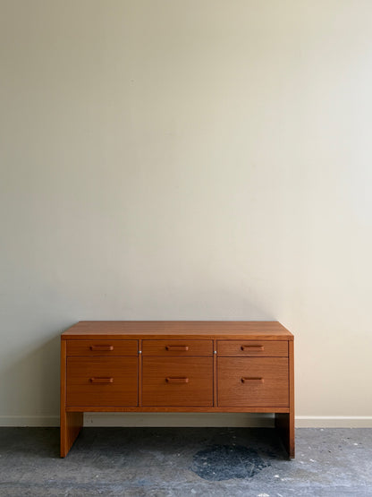 Danish teak credenza