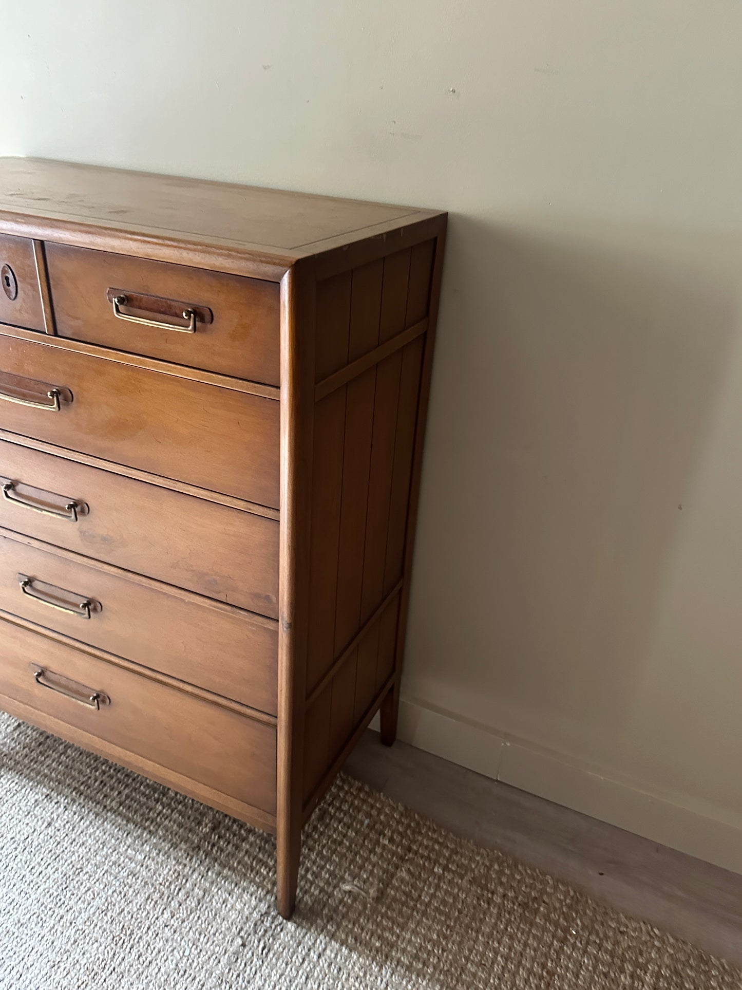 Dixie walnut tallboy