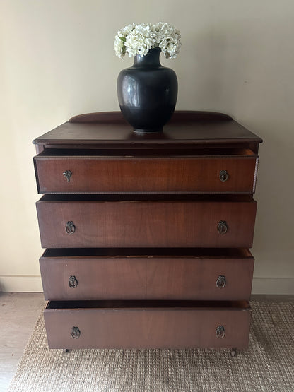 Walnut Depression Tallboy
