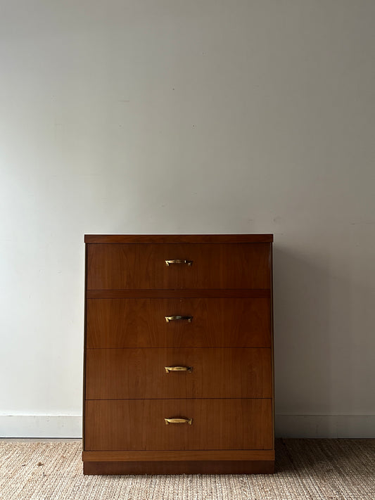 Walnut tallboy