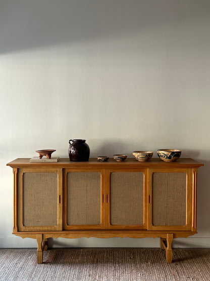 White oak sideboard