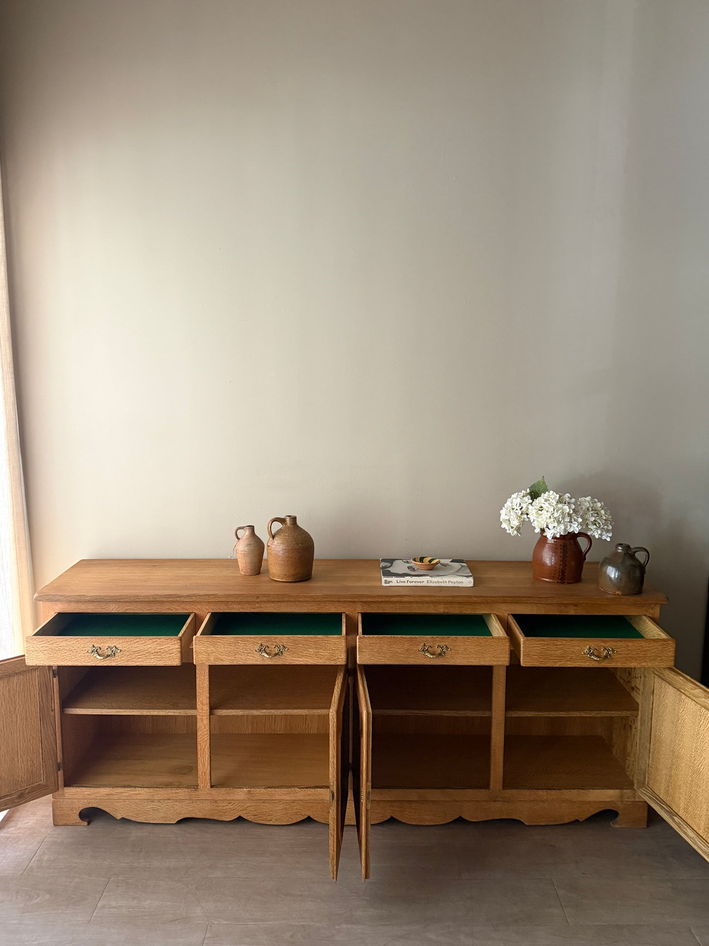 Henning oak sideboard