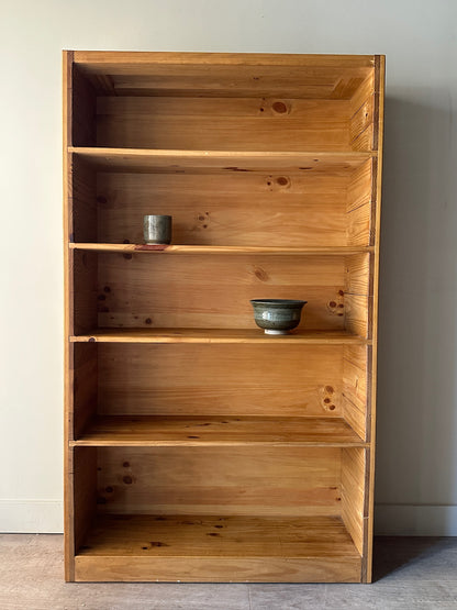 Pine bookshelf
