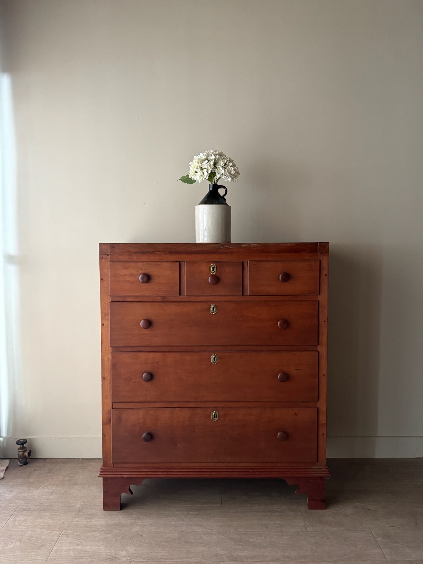Pennsylvania Sheraton cherry dresser