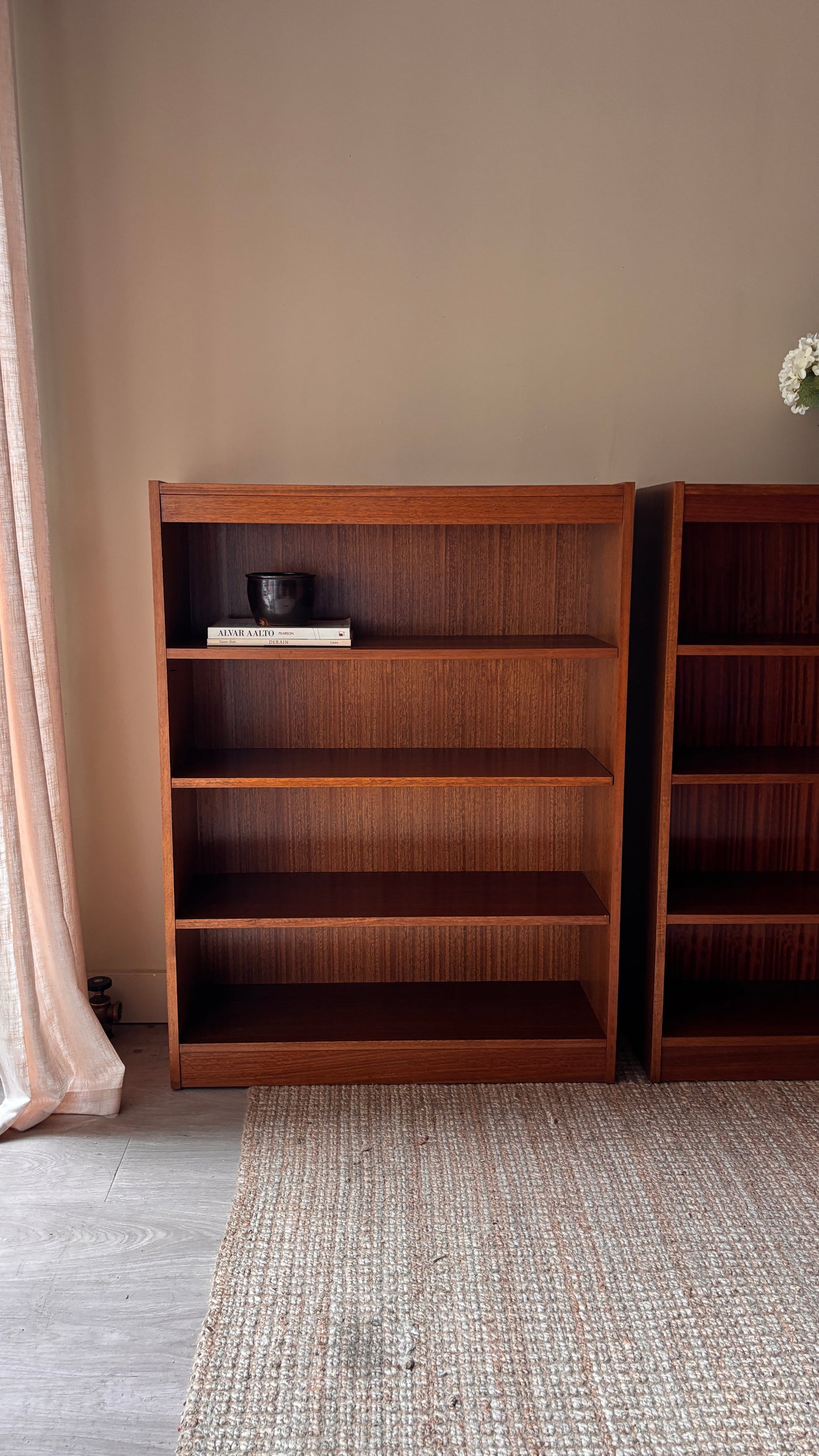 Walnut shelves (sold individually)