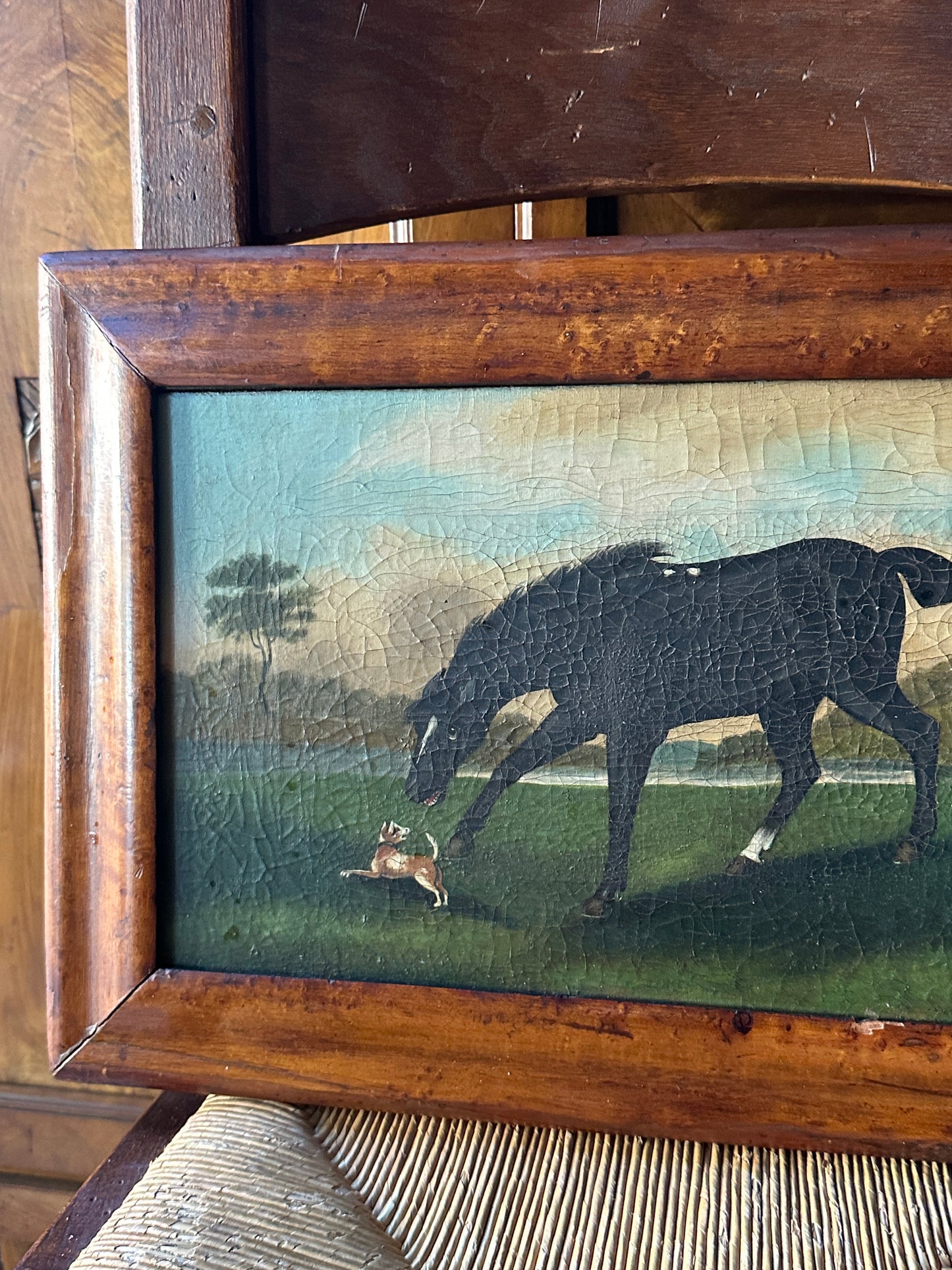 19th c. oil on canvas