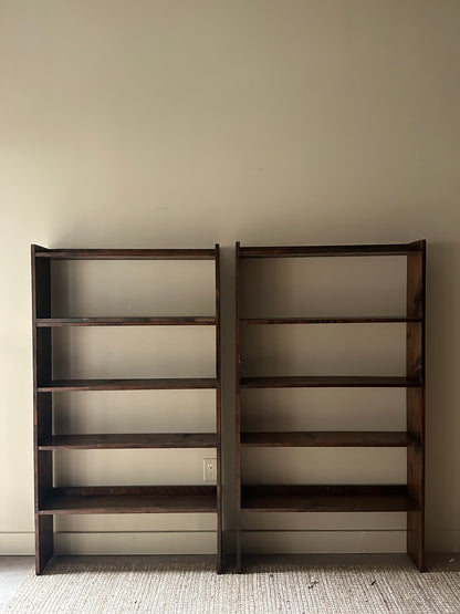 Pine shelves. Sold separately.