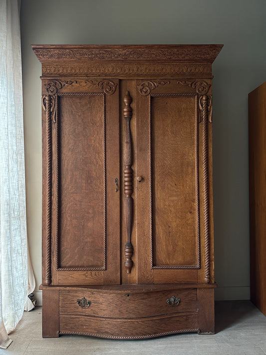 Oak armoire