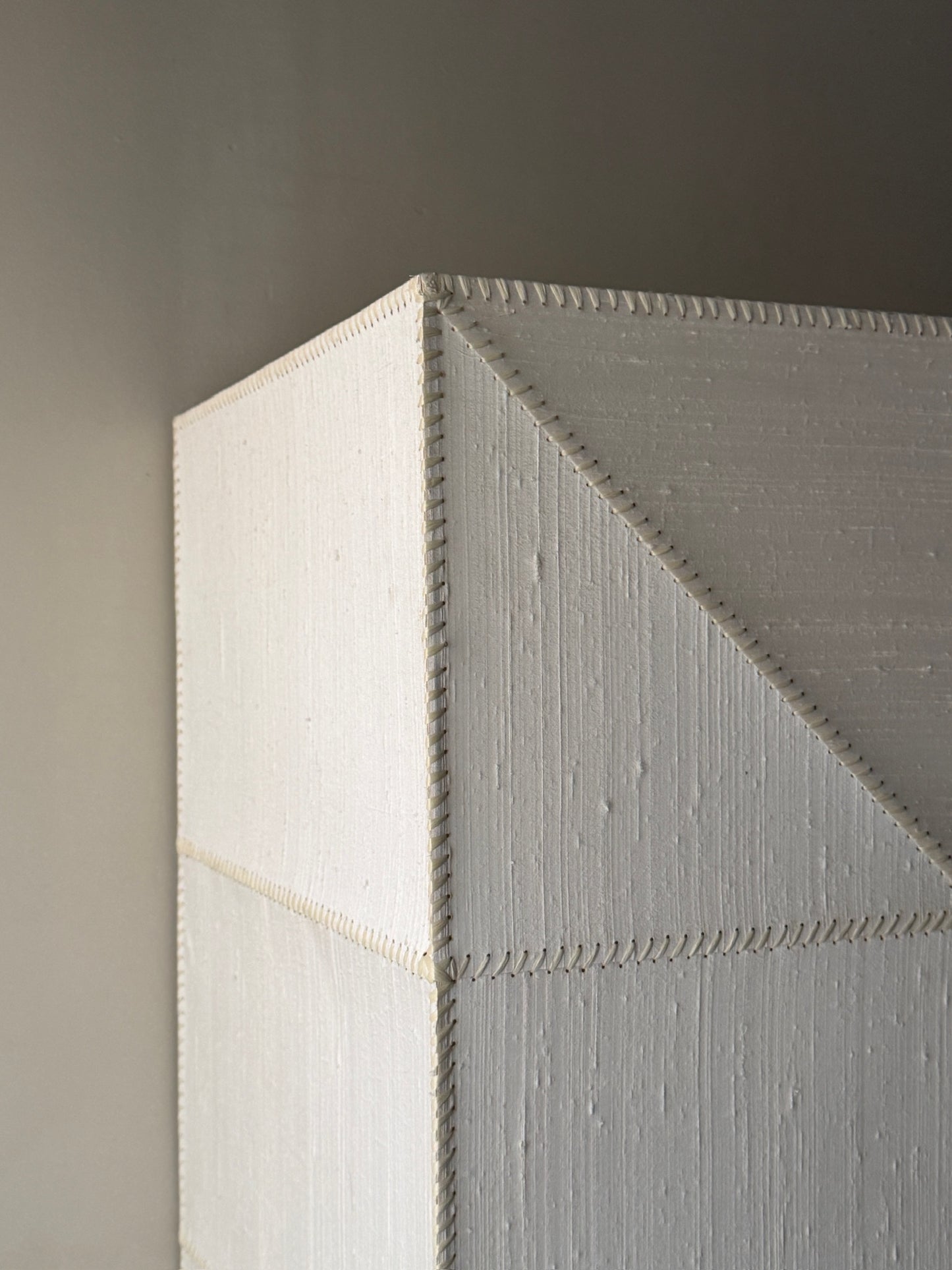 XL sculptural light box/shade/wall hanging