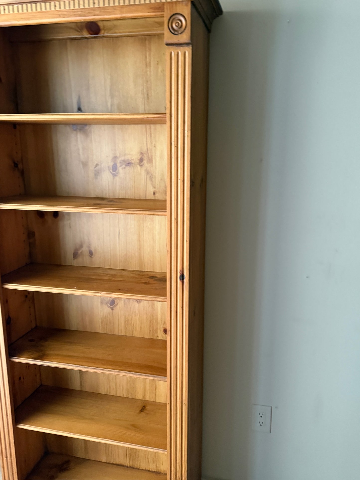 Pine bookcase
