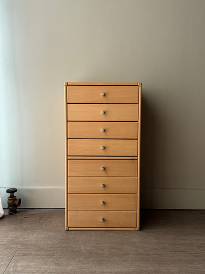 Caso “Rimme” Danish beech modular system - narrow drawer unit