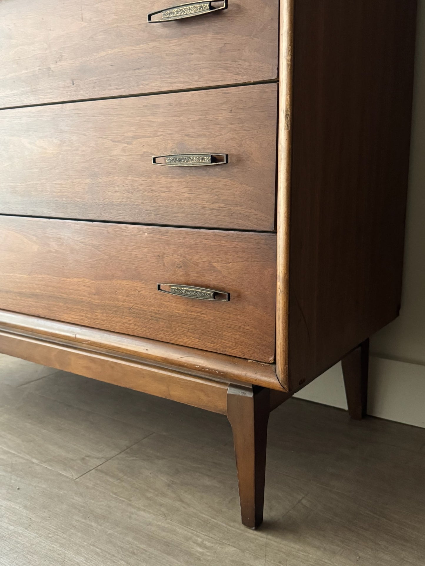 Walnut gentlemen’s dresser