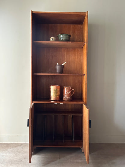 Walnut bookcase