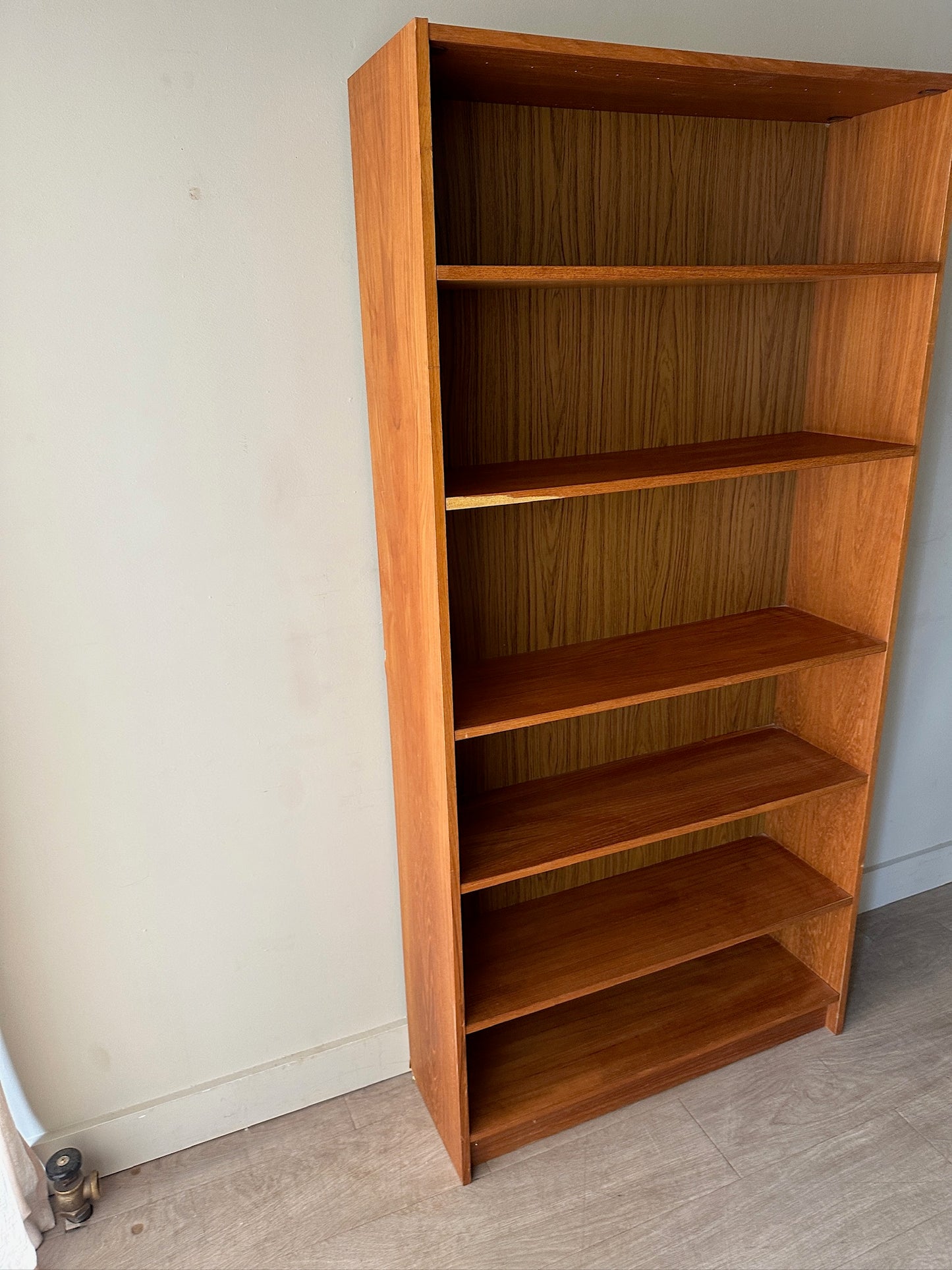 Teak bookshelf