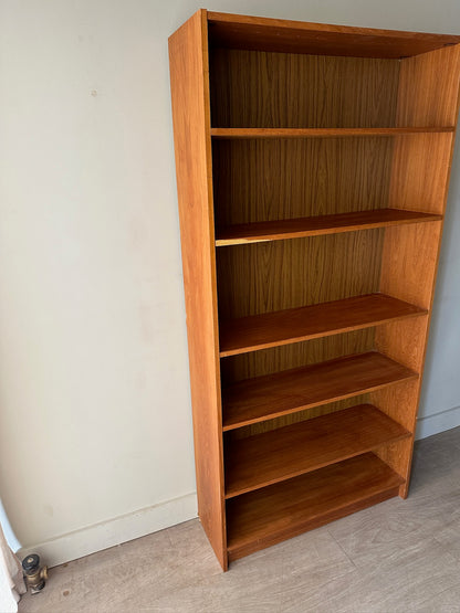 Teak bookshelf