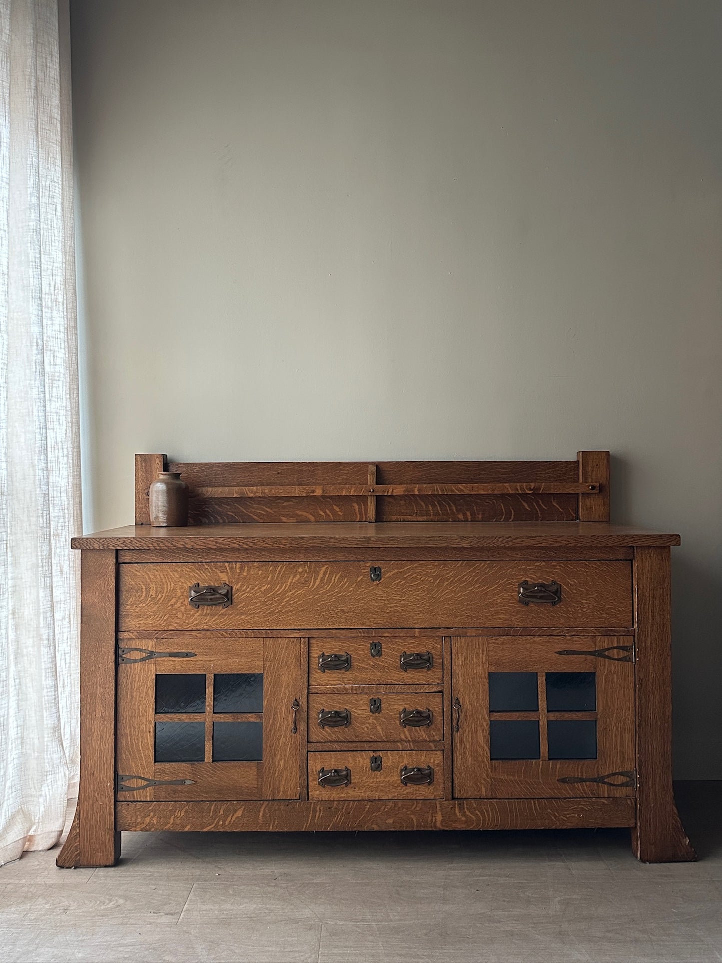 Arts & Crafts Mission Oak Sideboard