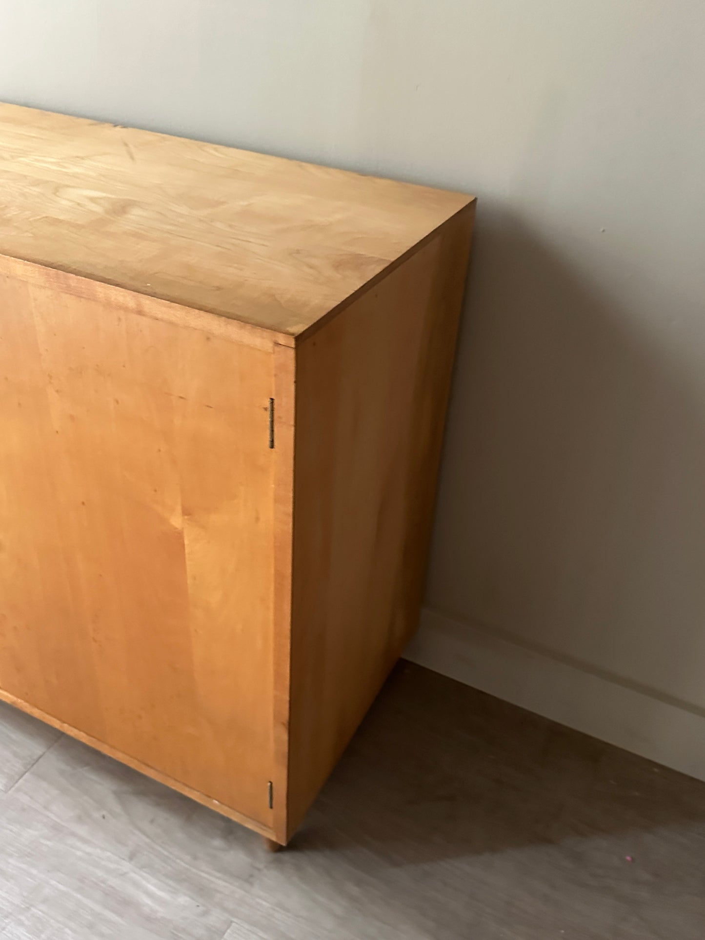 Small maple cabinet