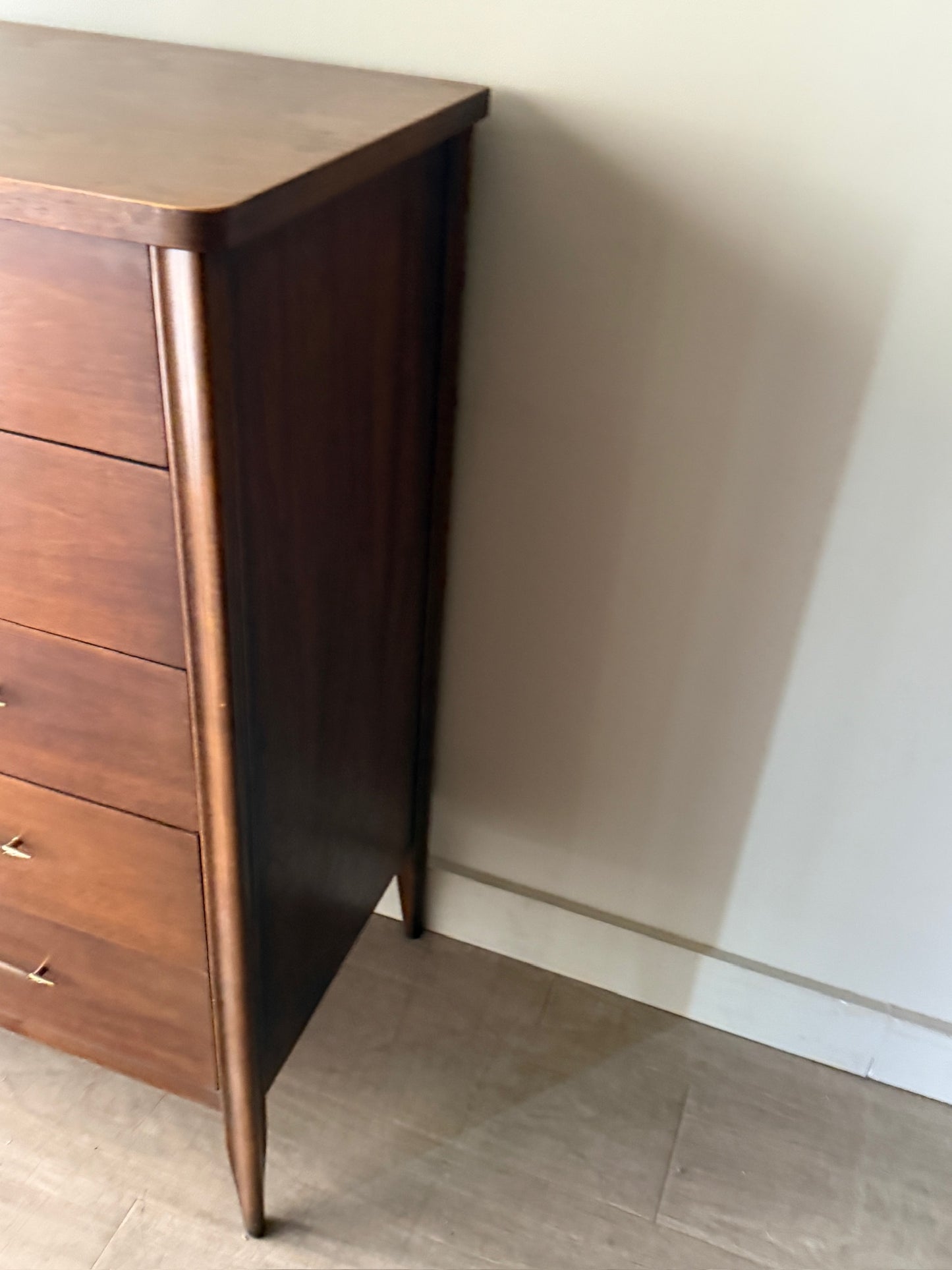 Broyhill walnut gentlemen’s dresser