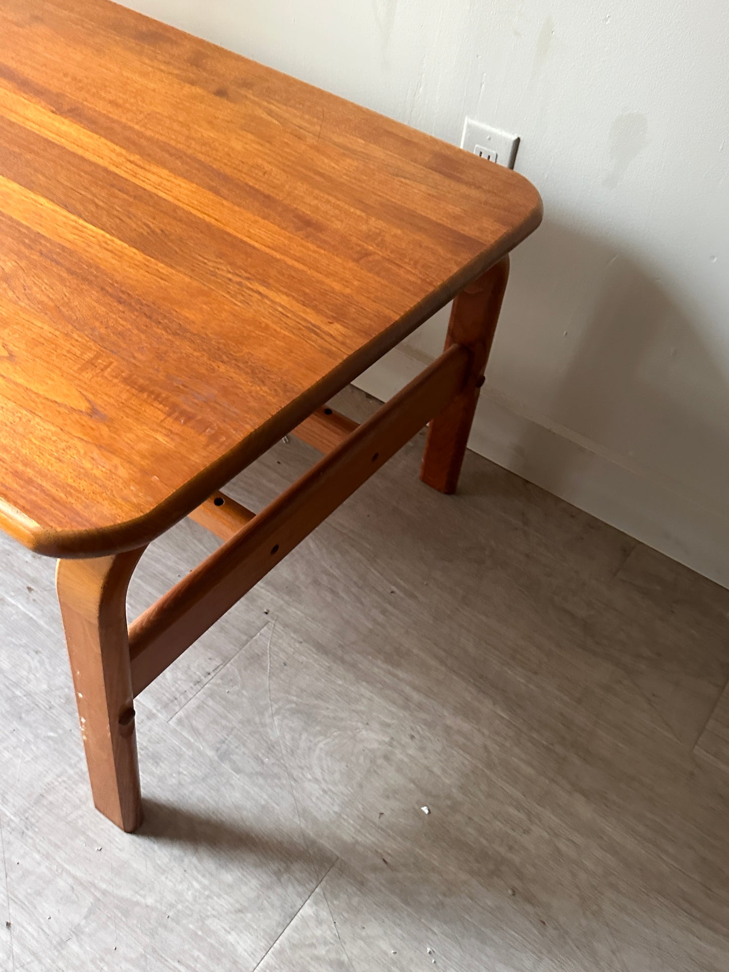 Danish teak coffee table