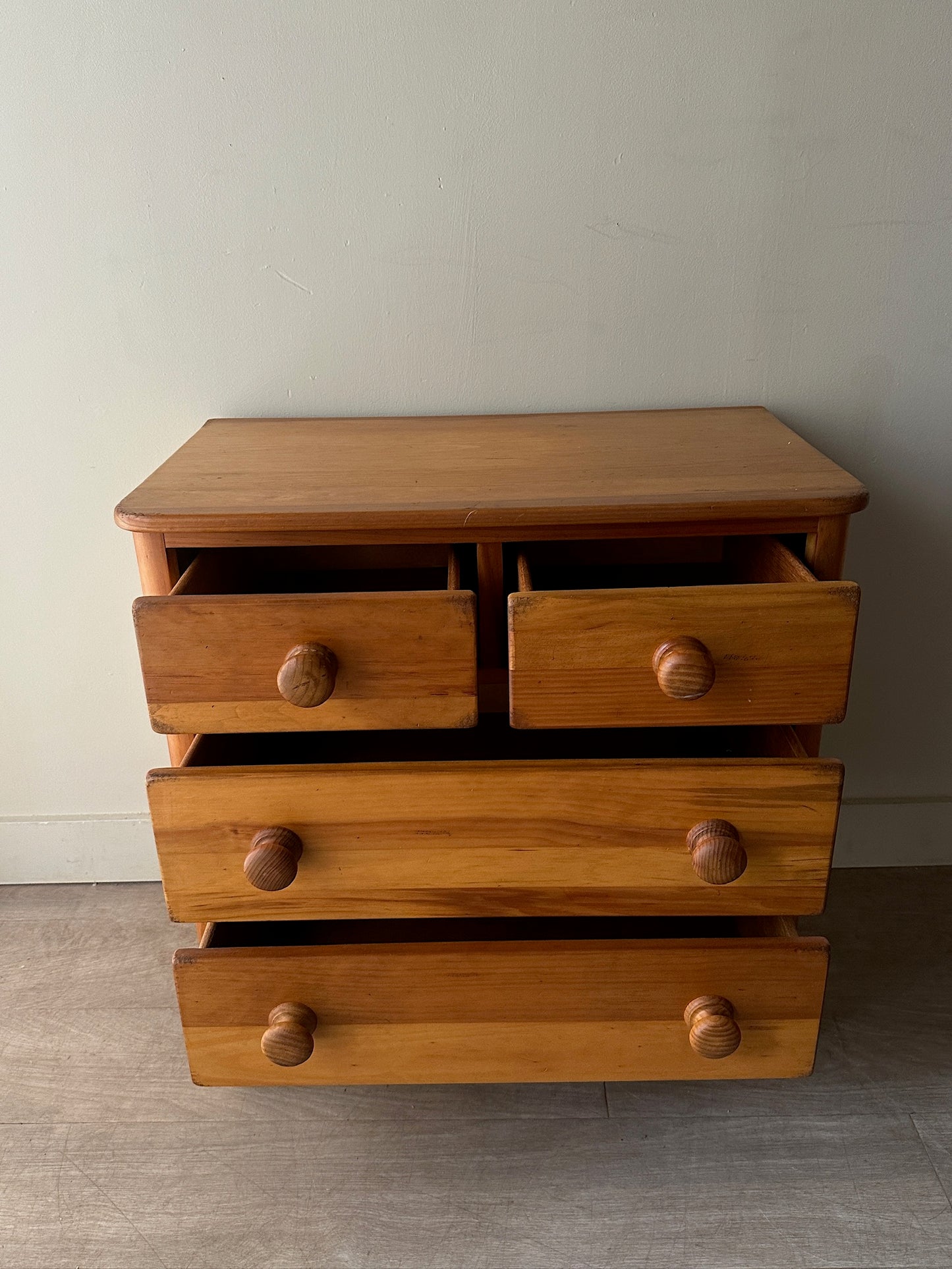 Small maple dresser