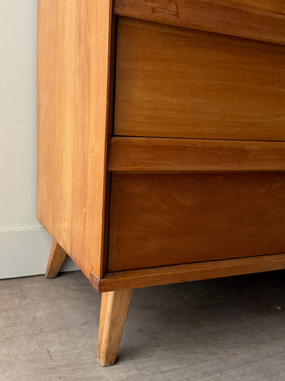 Maple 6 drawer dresser