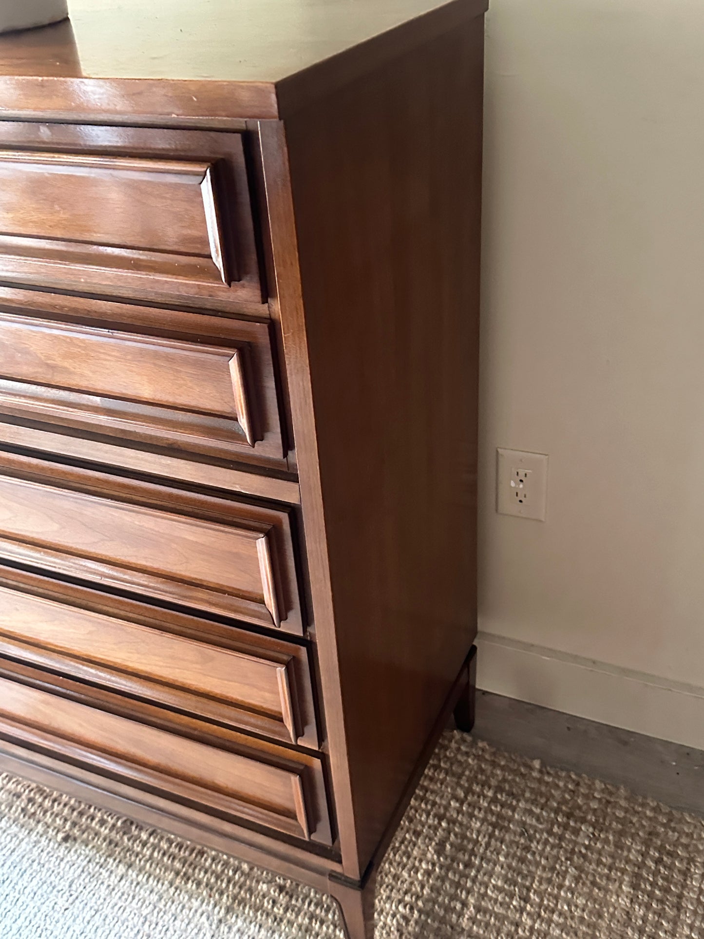 Dixie walnut tallboy