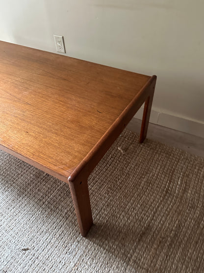 Teak coffee table