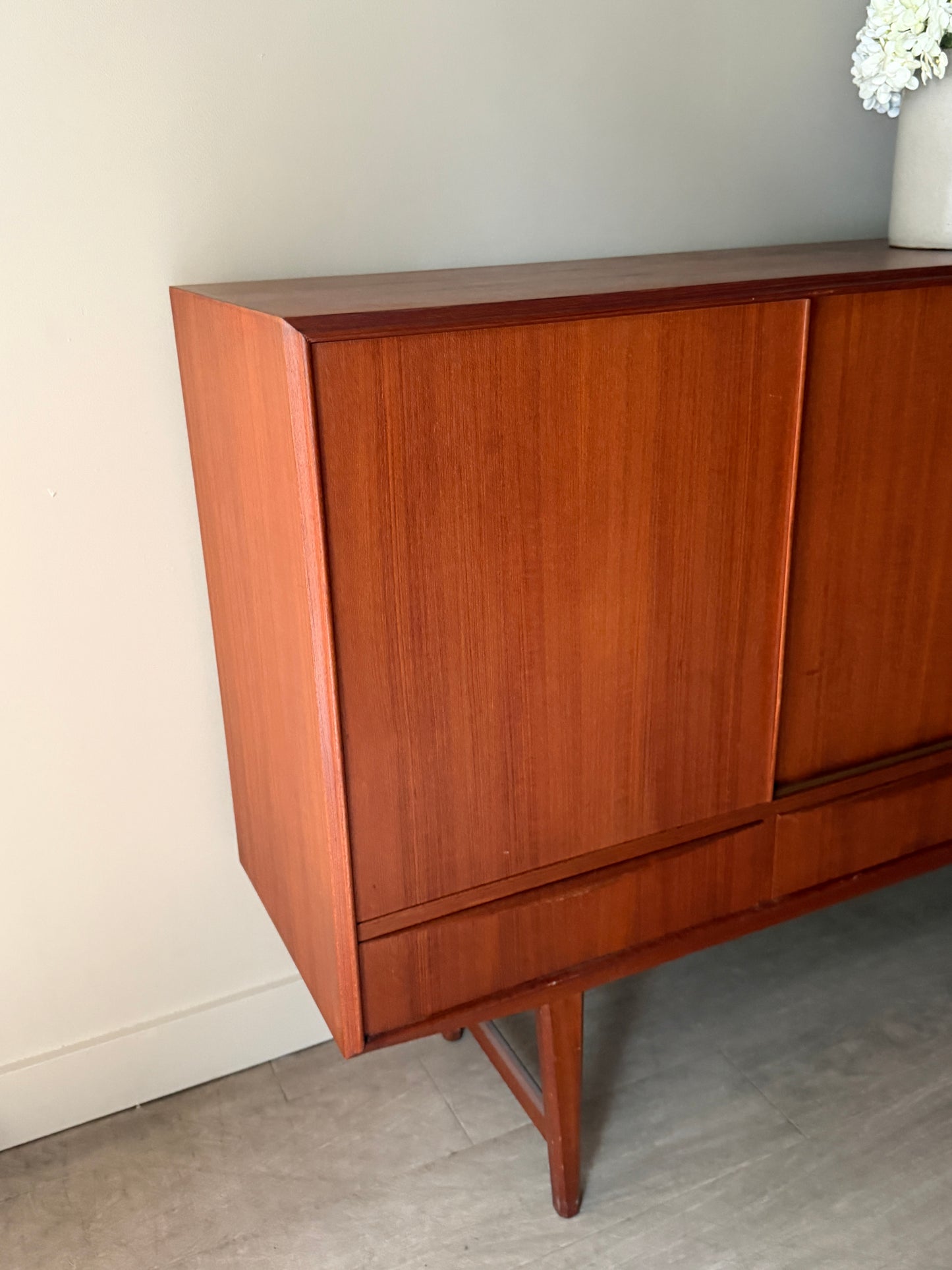 E. W. Bach for Sejling Danish teak sideboard