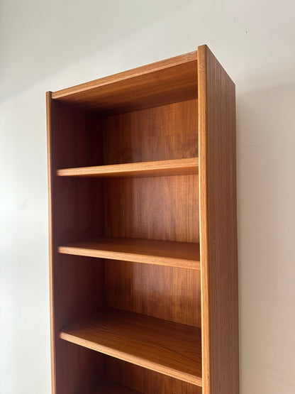 Teak shelves