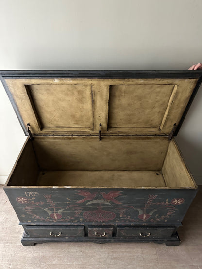 Pennsylvania Dutch Blanket Chest