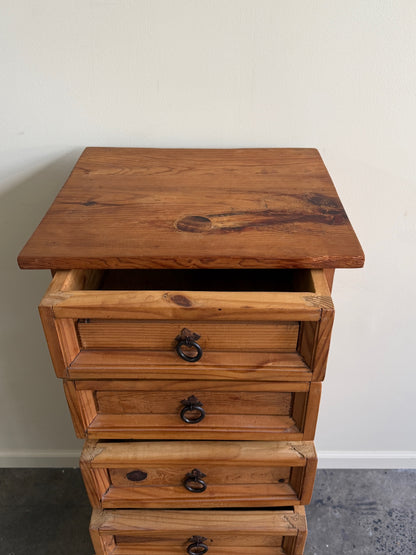 Pine lingerie chest