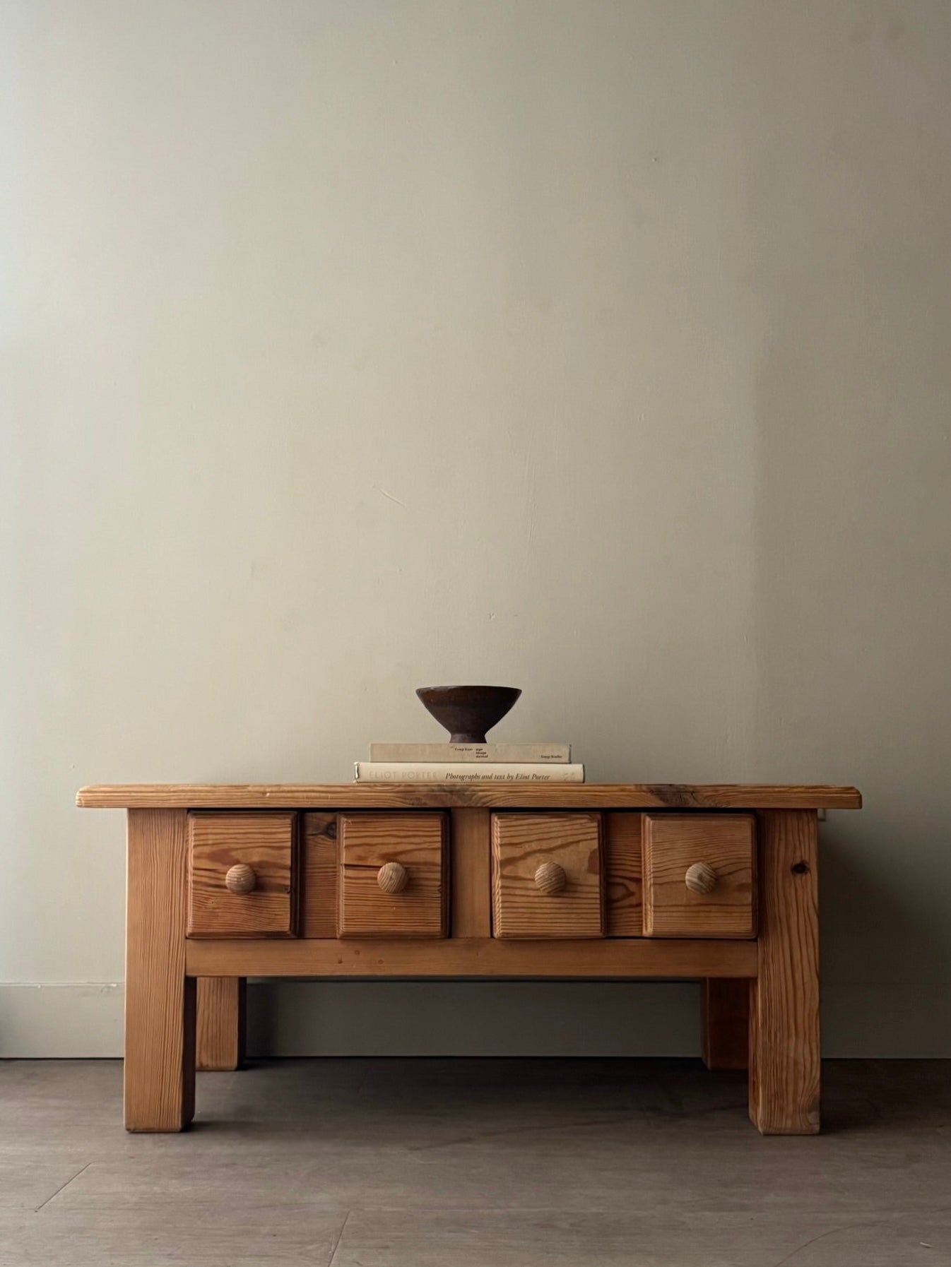 Pine coffee table