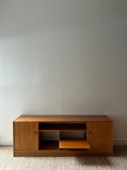 Danish Low Teak Console