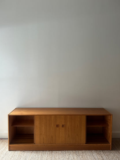 Danish Low Teak Console