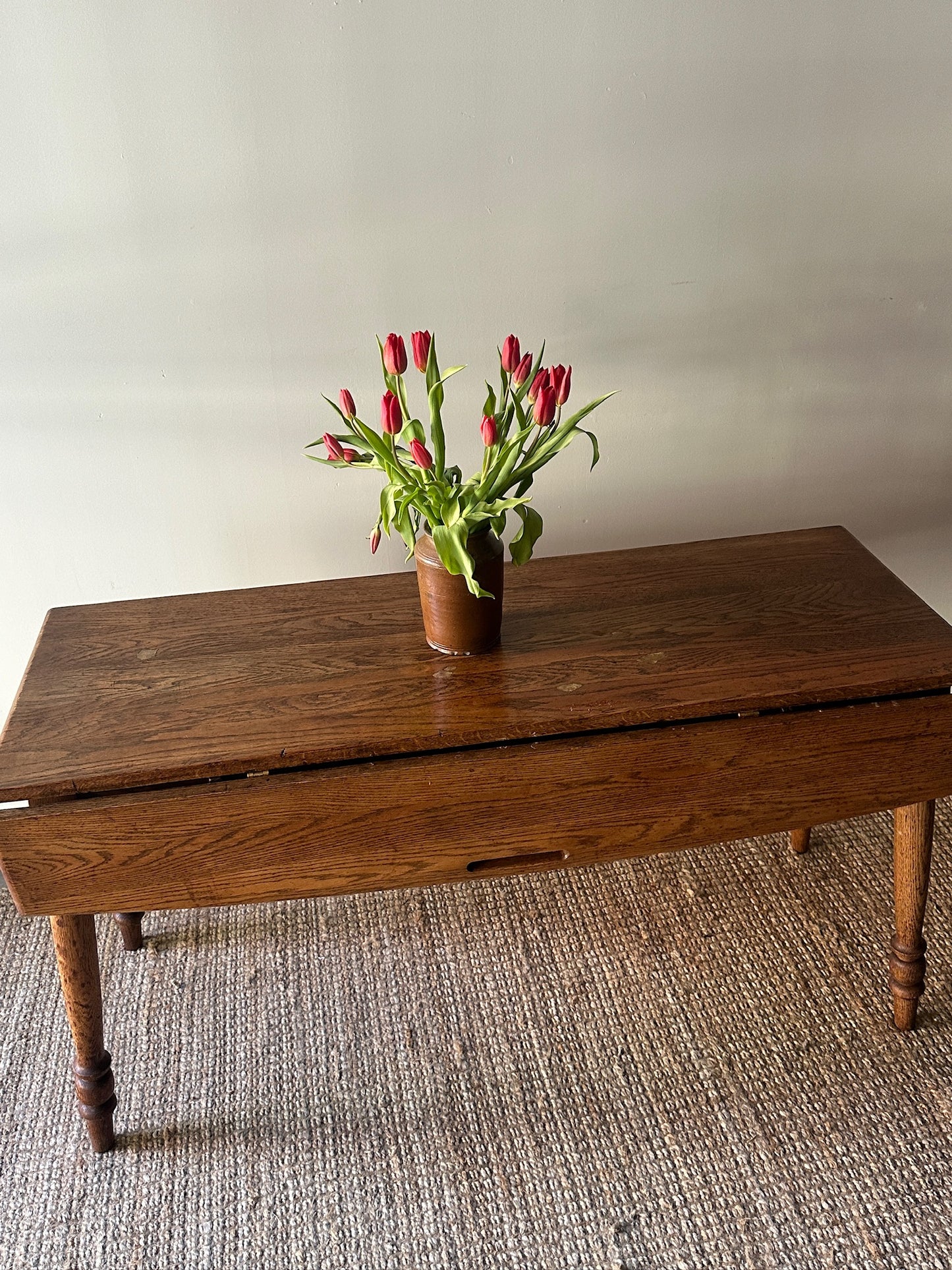 Drop Leaf Table with handles