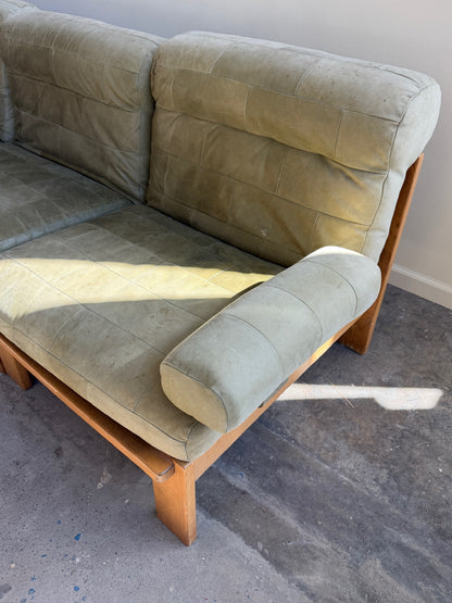 Rolf Benz Leather Sectional Sofa