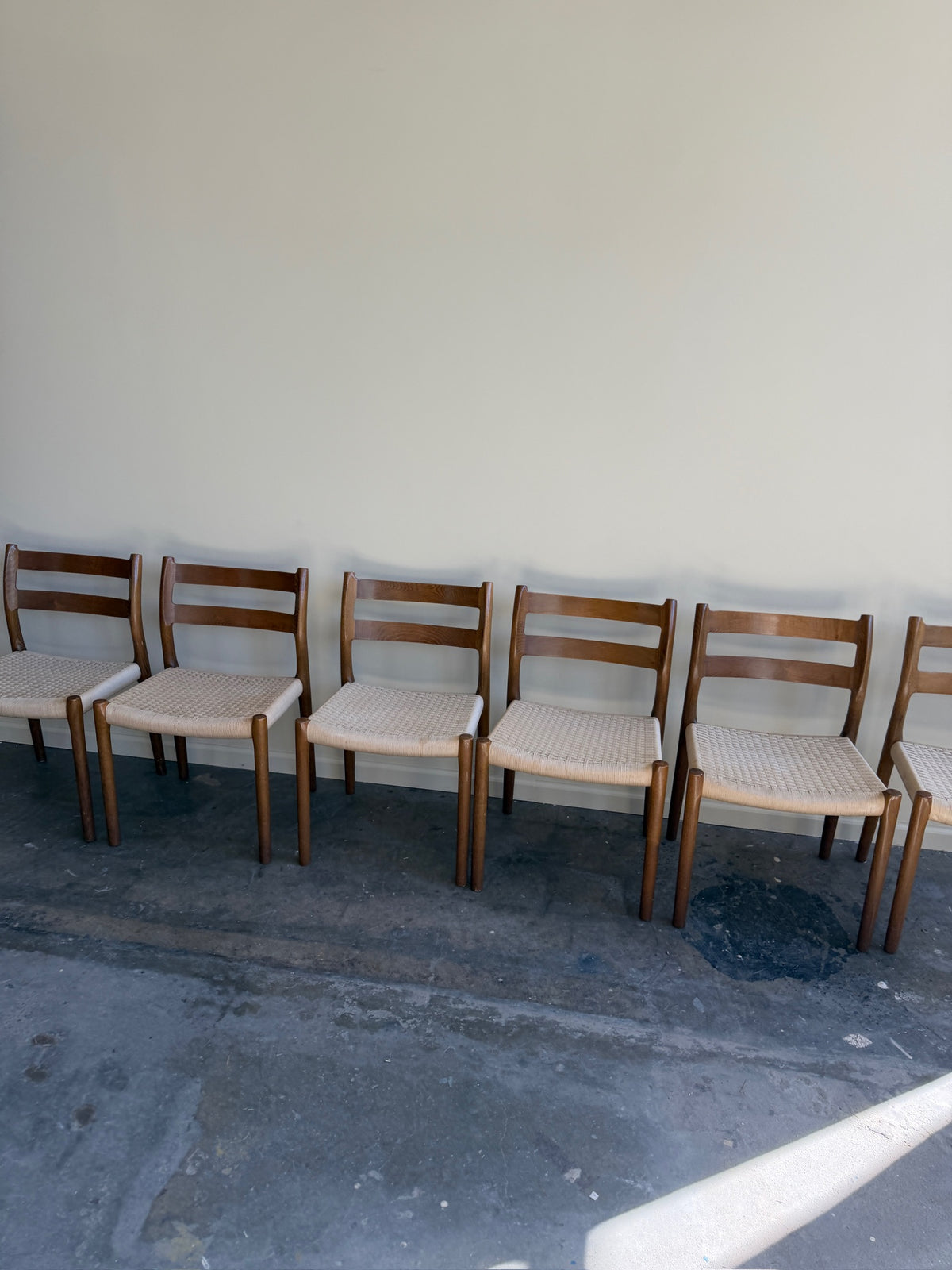 Niels Moller Model 84 Oak Dining Chairs (sold in sets of 2)