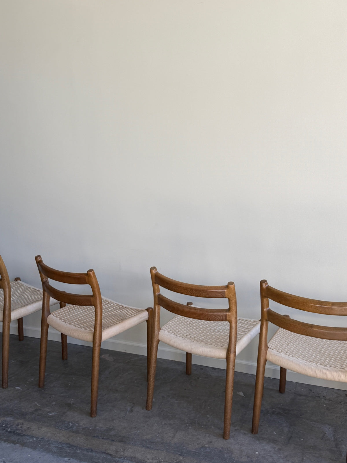 Niels Moller Model 84 Oak Dining Chairs (sold in sets of 2)