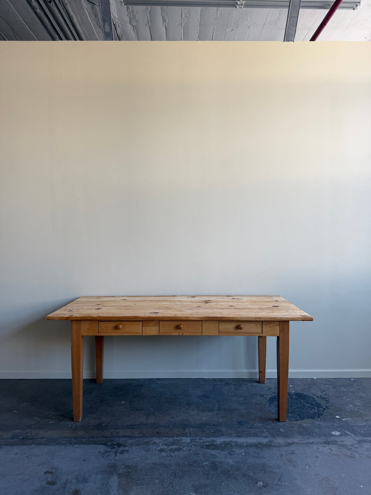 Pine dining table