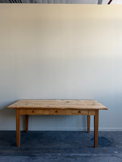 Pine dining table