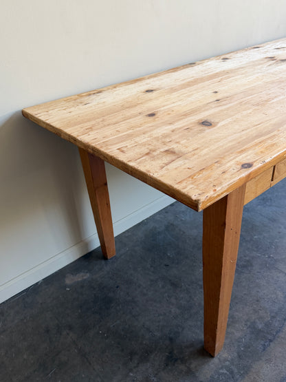 Pine dining table